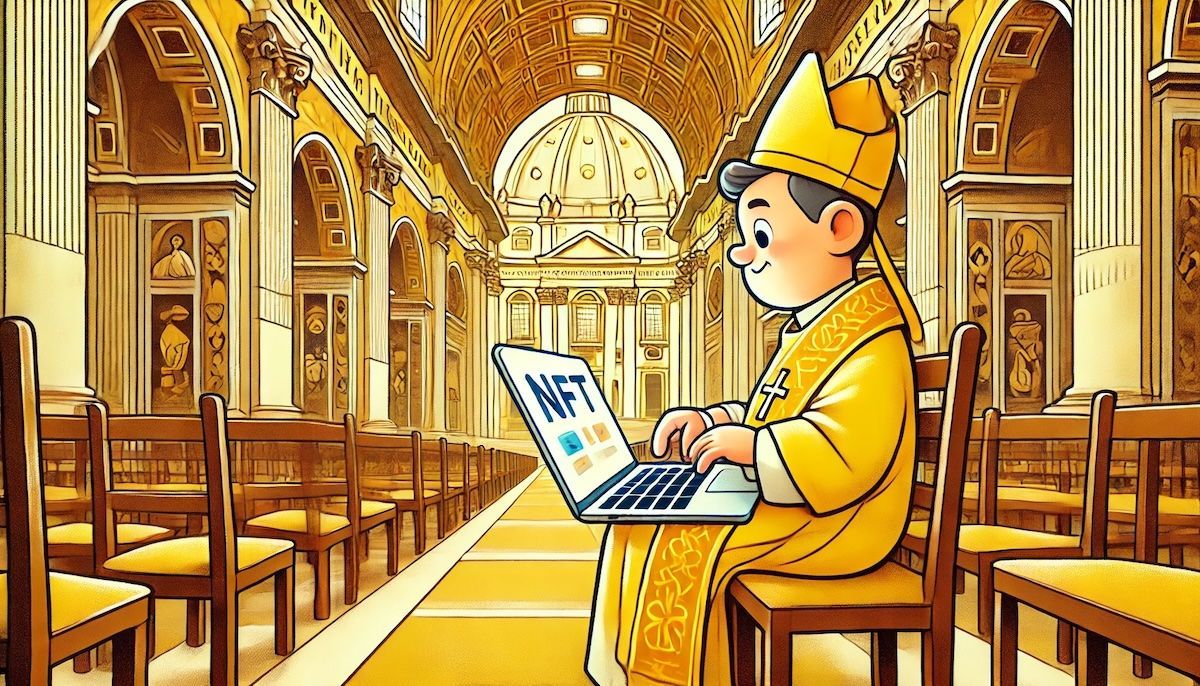 De Vaticaanse bibliotheek geeft unieke NFTs aan donateurs