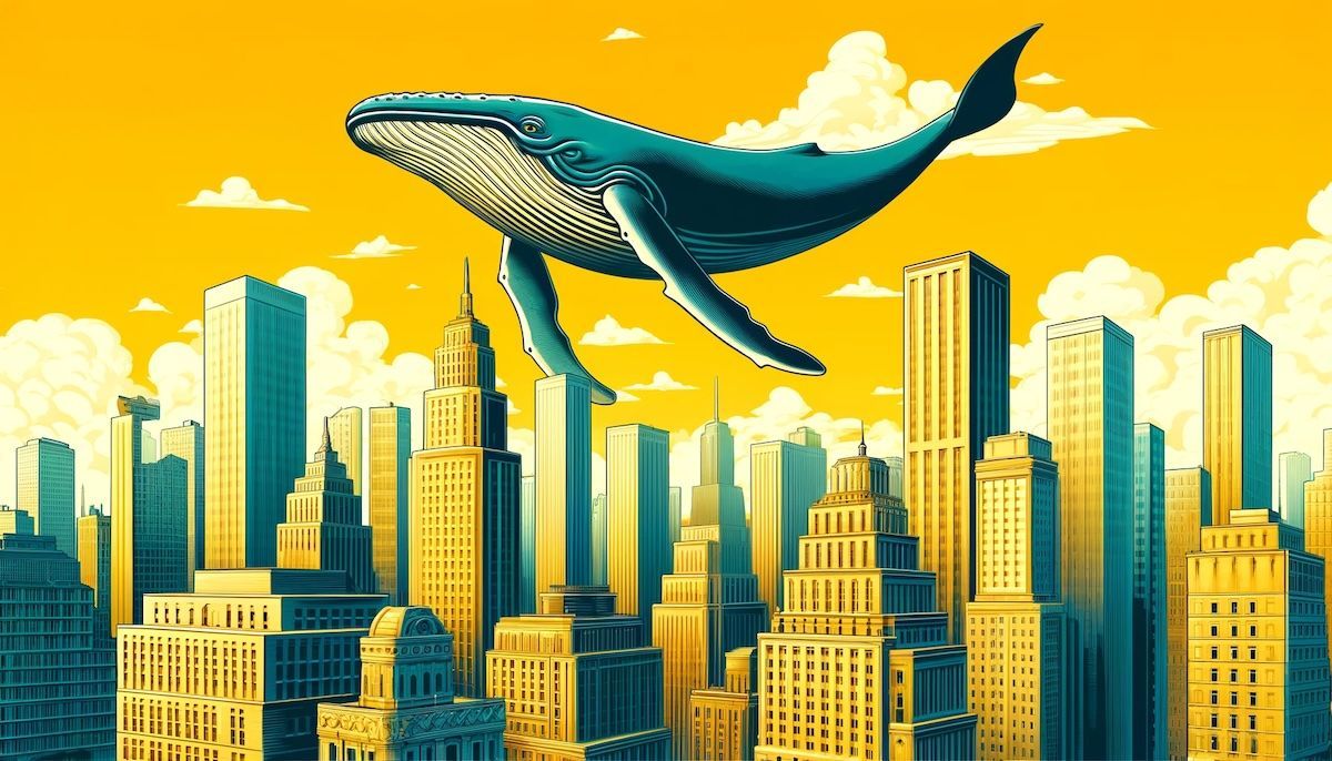 Baleias de Bitcoin Apertam os Laços: Agora Controlam 40% da Oferta de BTC