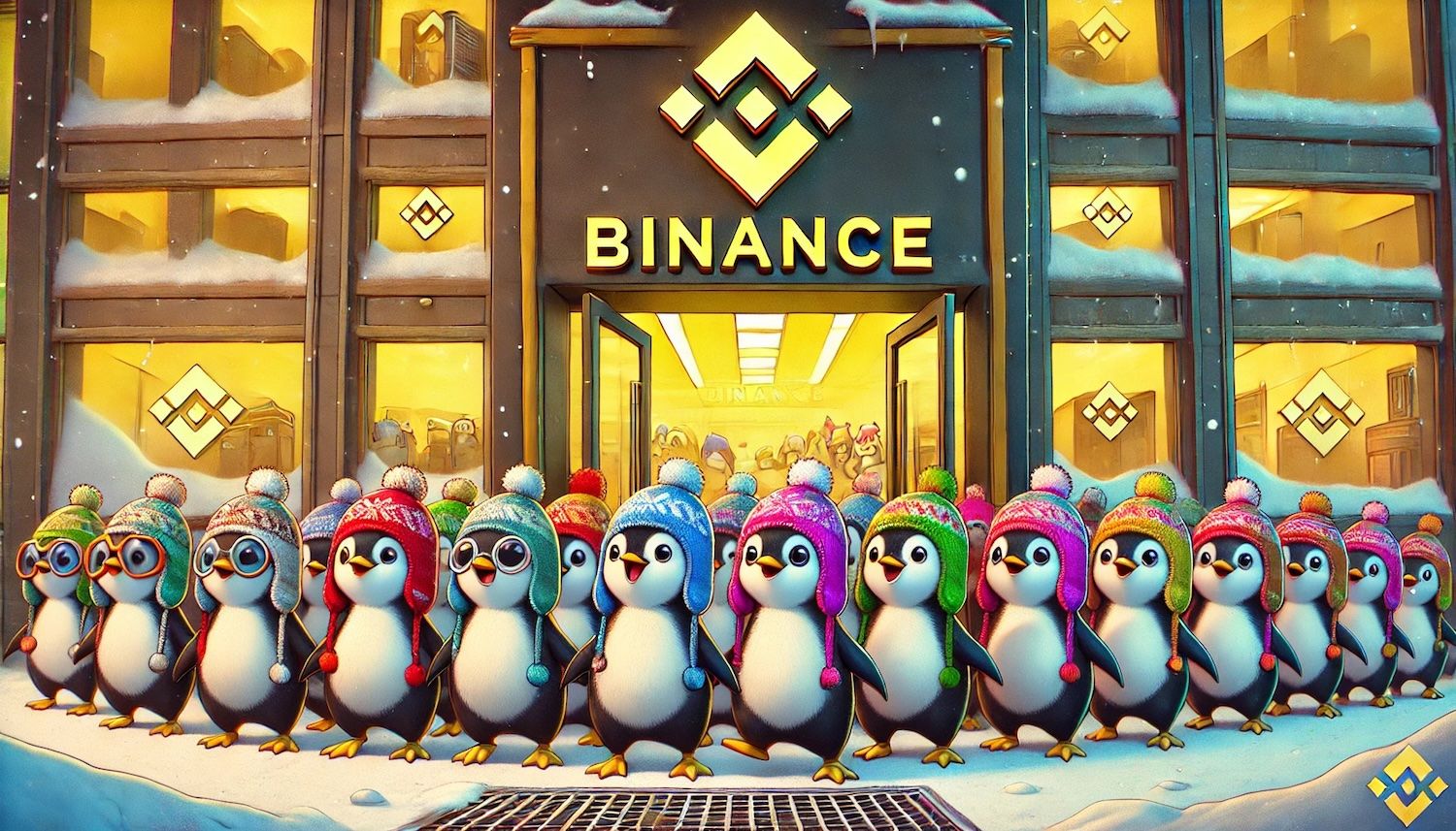 PENGU Token Goes Live: Binance Listing and Airdrop Details Revealed |  Yellow.com