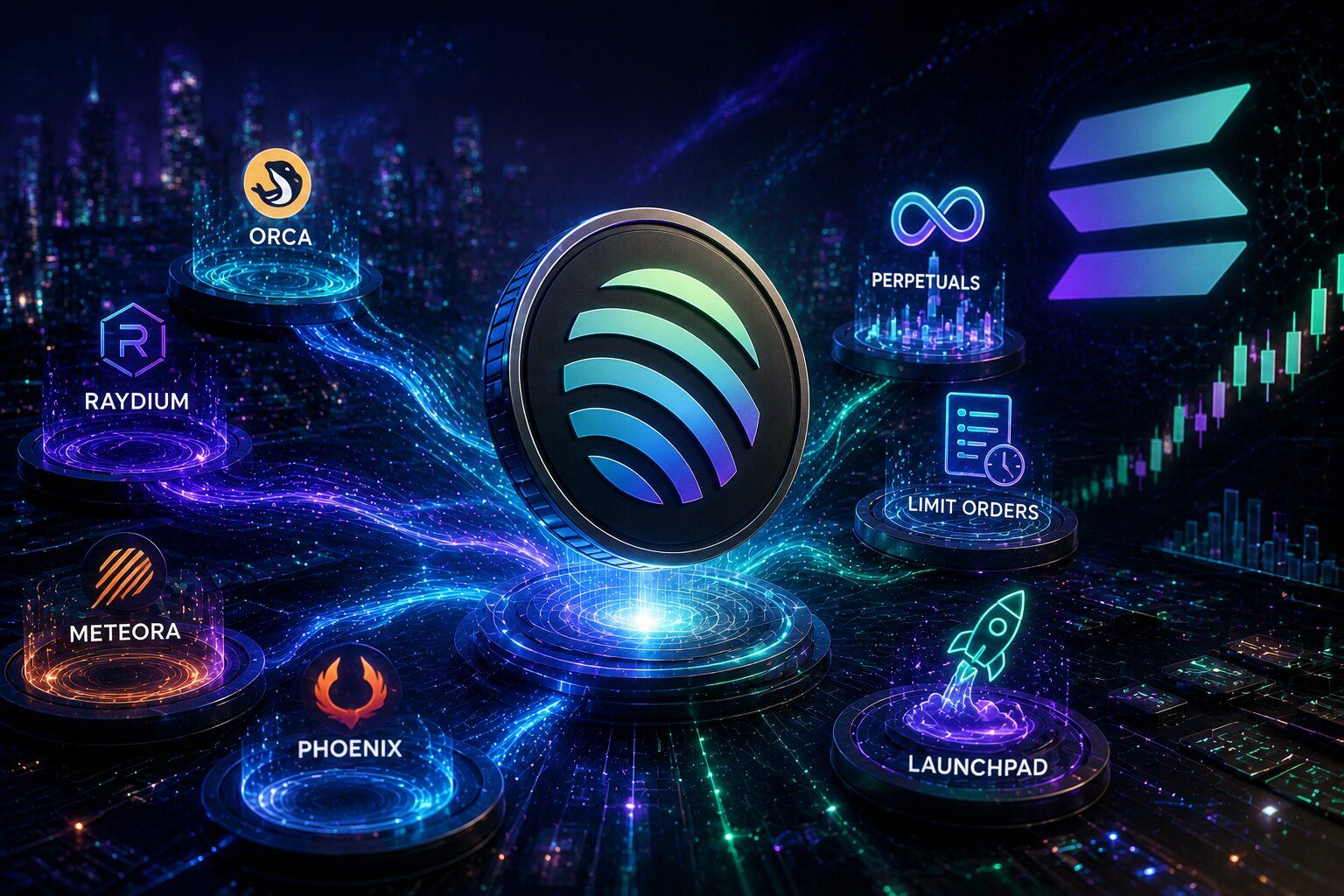 Jupiter đạt vốn hóa thị trường 879 triệu USD khi cuộc chiến DEX trên Solana nóng lên vào năm 2026