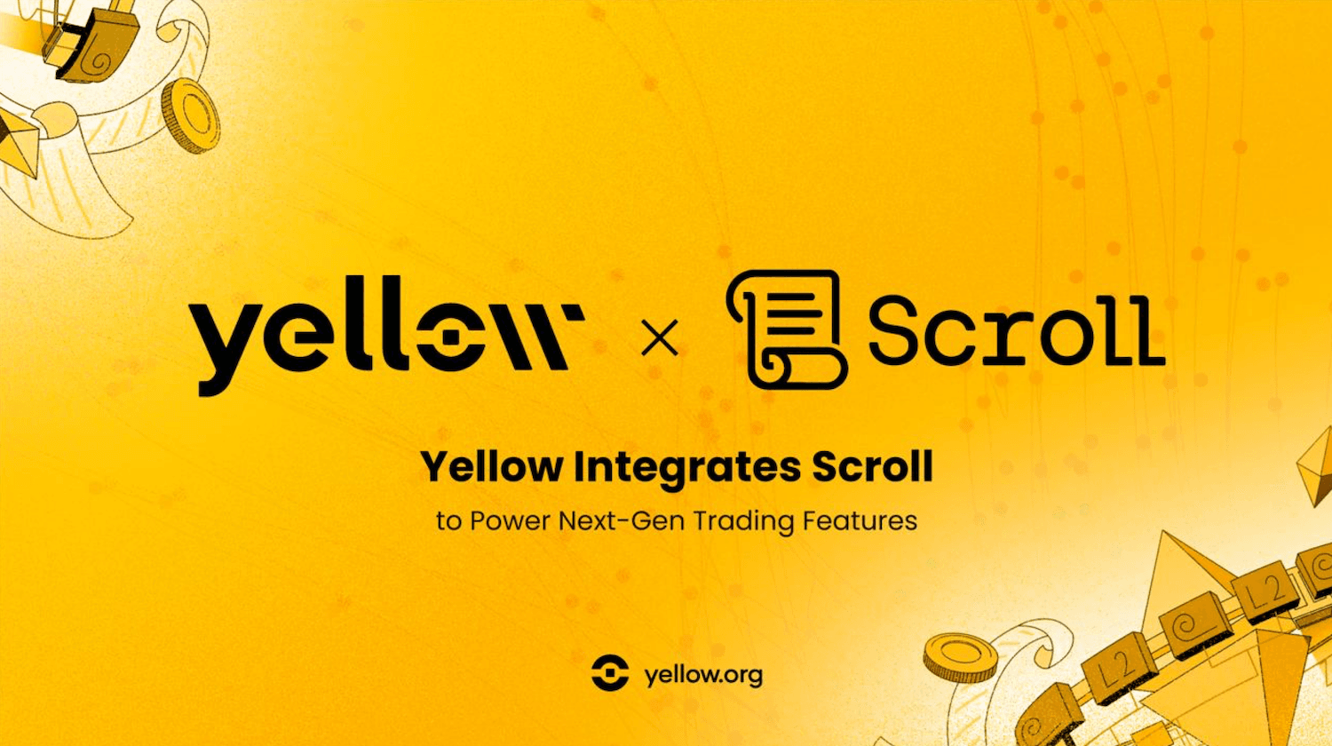 Yellow integreert Scroll om de volgende-generatie handelsfuncties te versterken