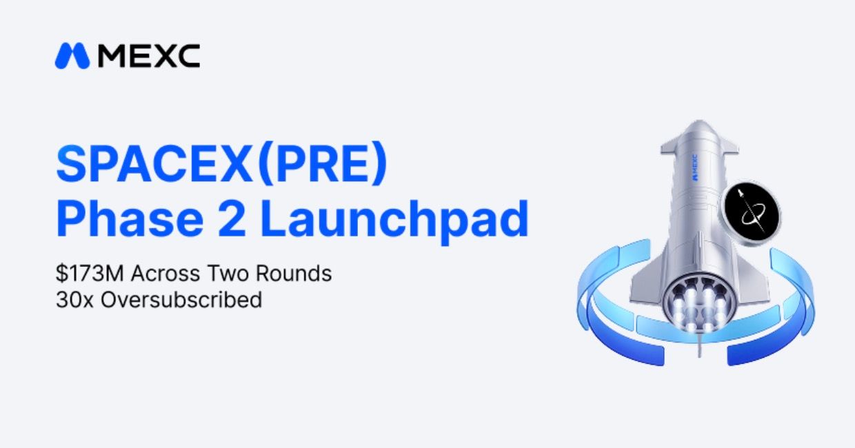 desktop-اشتراكات-منصة-إطلاق-mexc-spacexpre-تتجاوز-173-مليون-دولار-عبر-مرحلتين