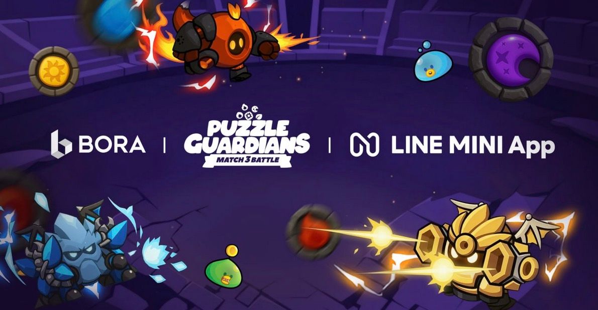 desktop-إطلاق-لعبة-puzzle-guardians-من-metabora-games-كتطبيق-line-mini-في-اليابان