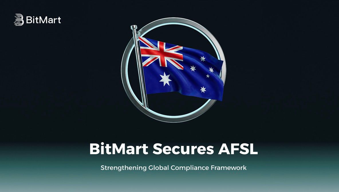 BitMart obtient une licence australienne de services financiers et renforce son cadre de conformité mondial
