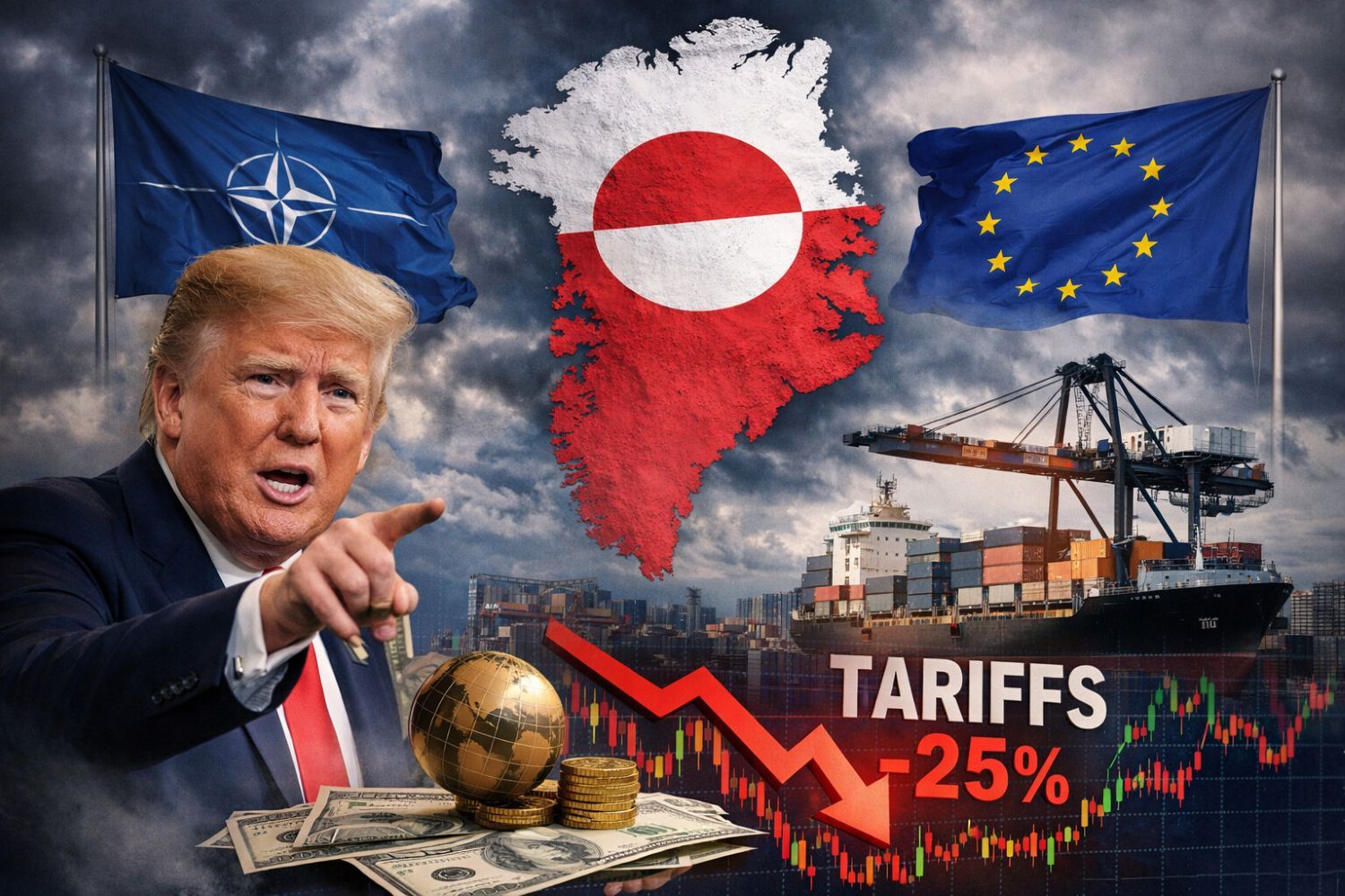 Analysts Warn Trump Tariff Demand For Greenland Purchase Risks Dollar  Reserve Currency Status | Yellow.com