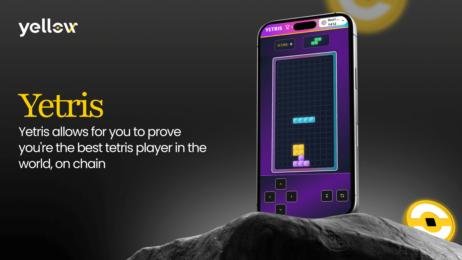 Yellow State Channels Power First Verifiable Tetris Competition With NFT-Based Leaderboards