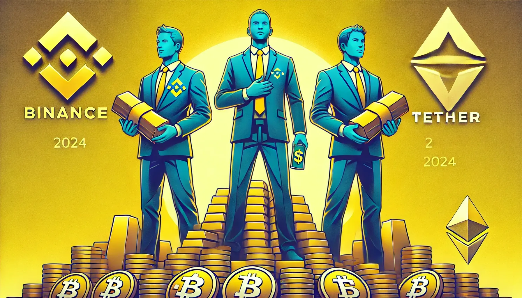 The 3 Crypto Billionaires That Made Billions in the 2024 Market Rally |  Yellow.com