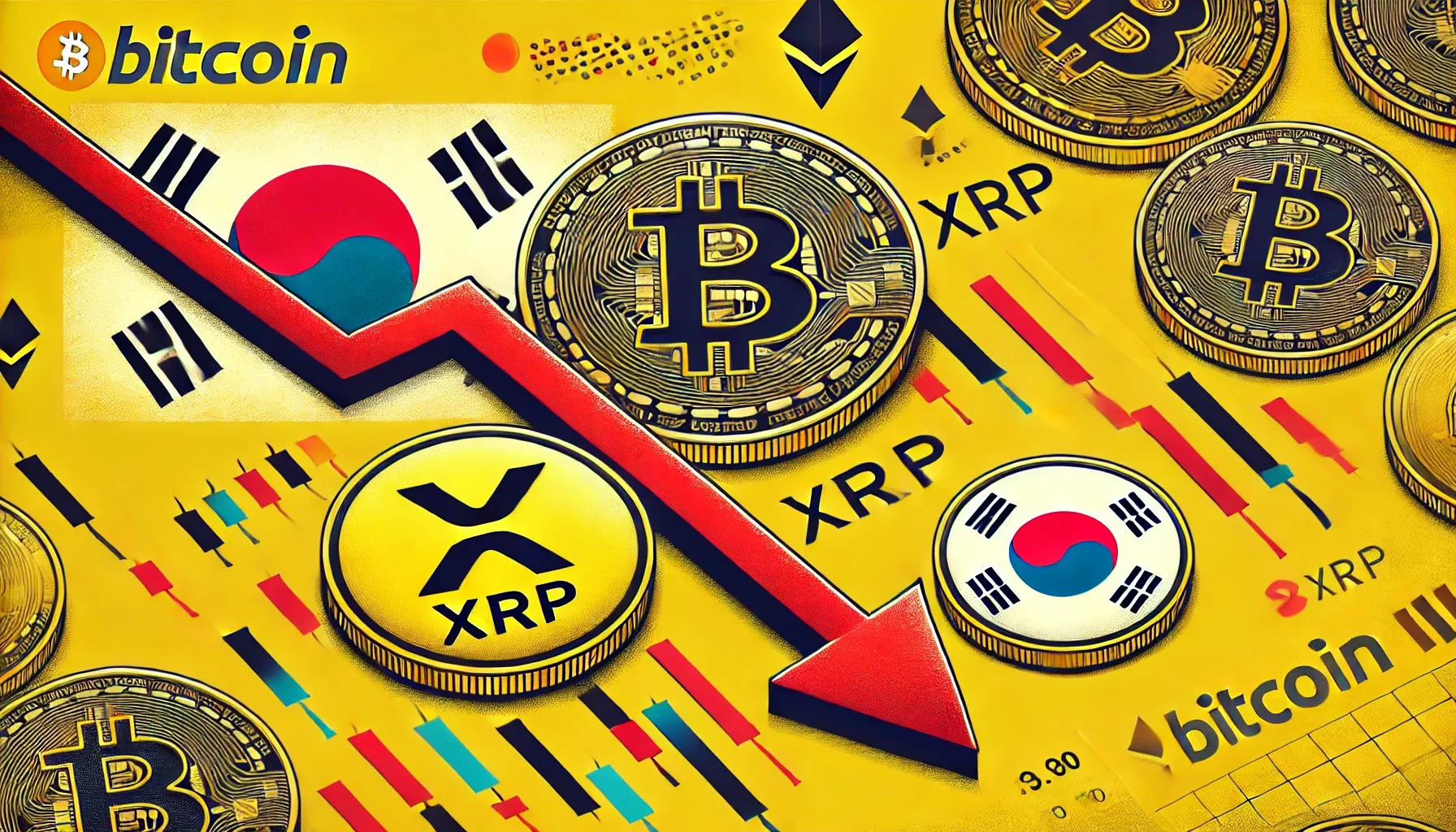 韓国が緊急戒厳令を宣言したことで、 UpbitでXRPとビットコインが30%下落 | Yellow.com