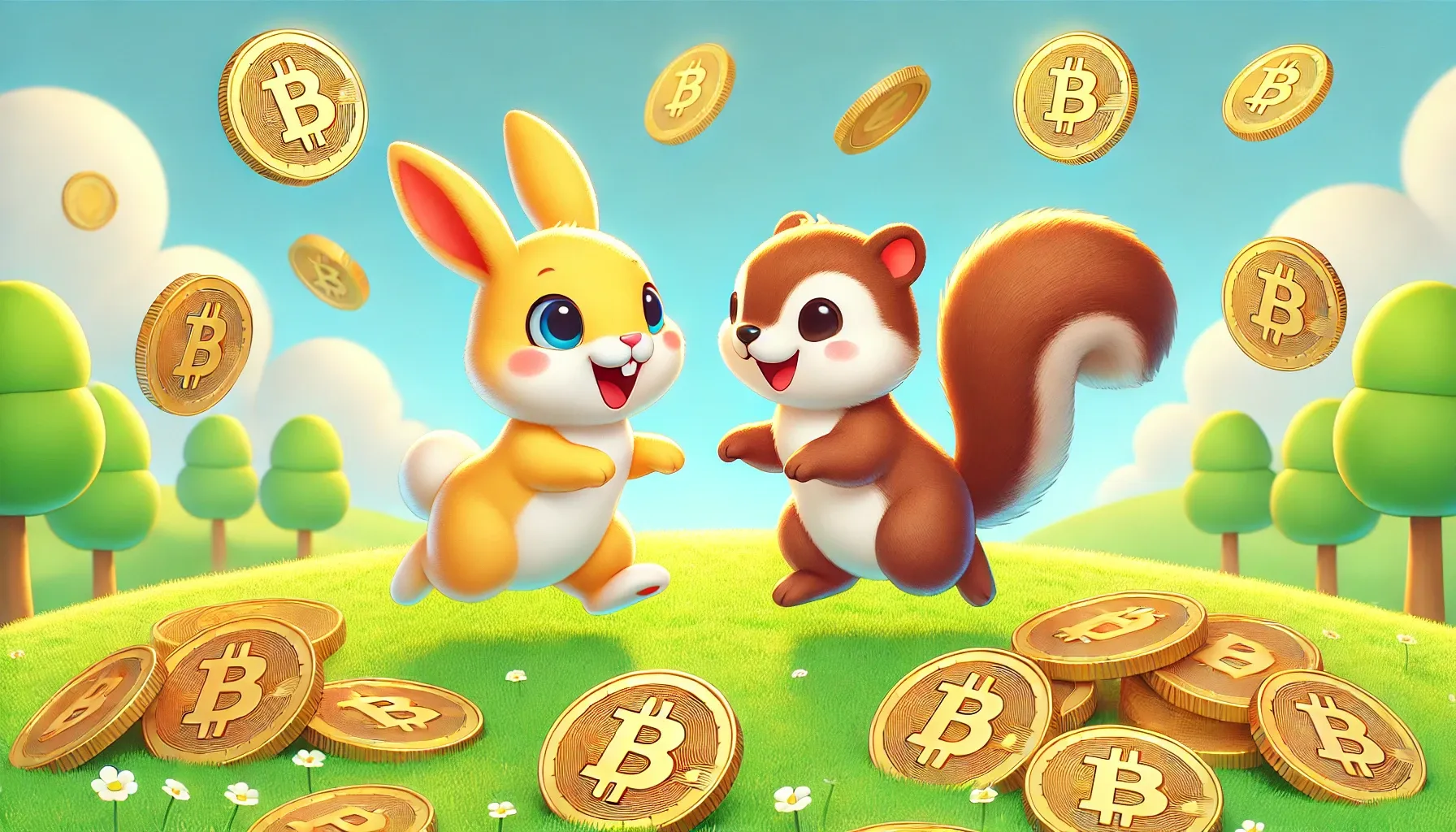 RabBitcoin과 PNUT, 24시간 만에 300% 급등, 상장 뉴스로 그린존 진입 | Yellow.com