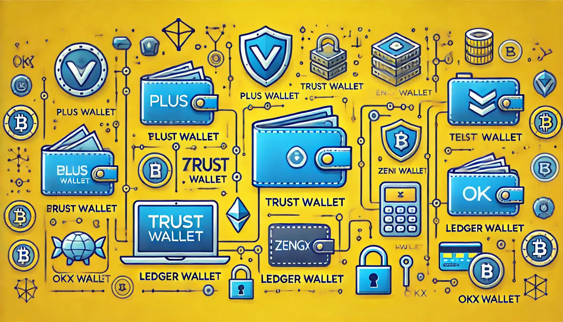 2025년 가장 안전한 암호화폐 지갑 Top 5 | Yellow.com