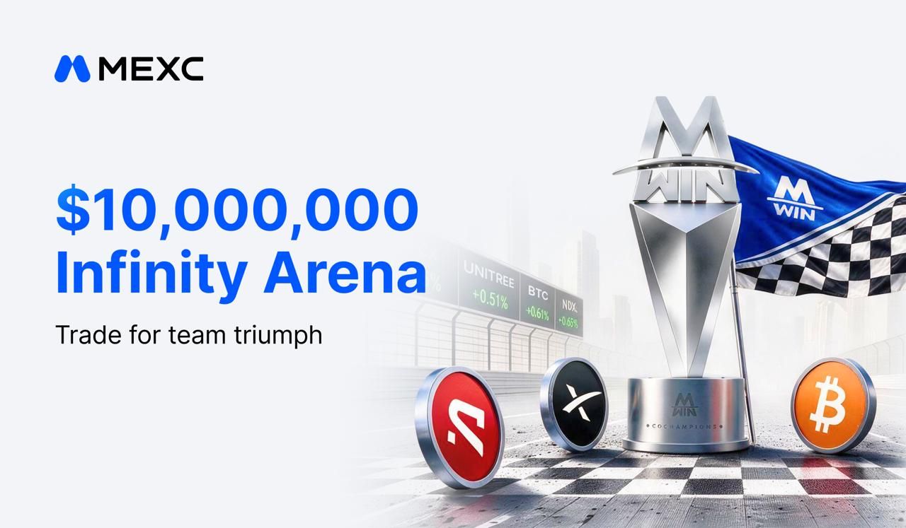 MEXC、「Win: Infinity Arena」を始動 株式取引ゼロ手数料と最大1,000