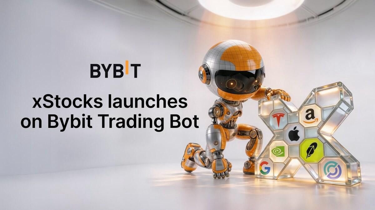 xStocks теперь доступны в торговых ботах Bybit, расширяя возможности автоматической торговли токенизированными акциями