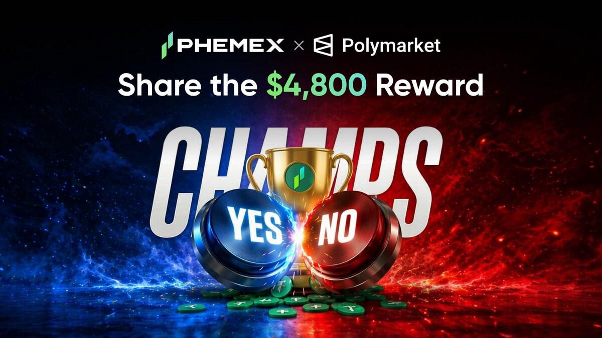 desktop-phemex-lanceert-voorspellingsmarkt-aangedreven-door-polymarket-en-introduceert-maandlange-voorspellingskampioenschap
