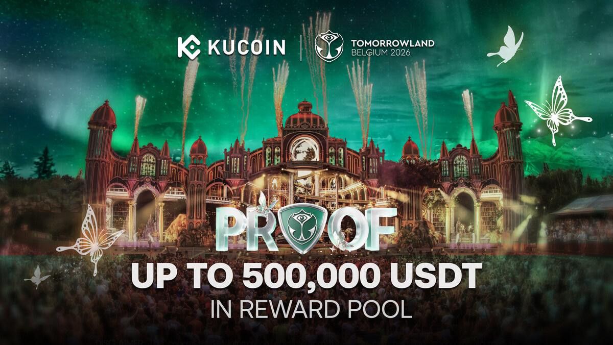 desktop-kucoin-lanceert-proof-tomorrowland-edition-en-verbindt-eerlijke-handelscompetities-met-echte-ervaringen-op-tomorrowland-belgium-2026