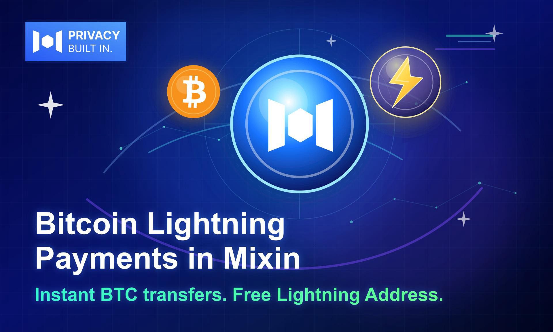Mixin lanza compatibilidad con la Red Lightning de Bitcoin, llevando pagos instantáneos en BTC a su monedero