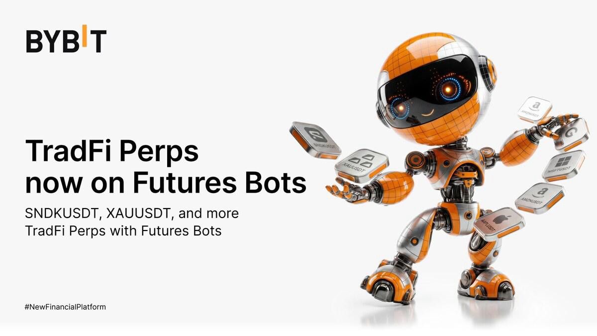 Bybit Meningkatkan Bot Futures untuk Mendukung Futures Perps TradFi Saat Pasar Saham Mencapai Rekor Tertinggi
