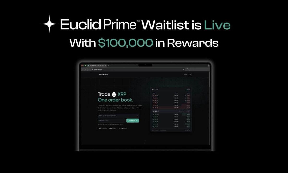 โปรโตคอล Euclid เปิดให้ลงทะเบียนล่วงหน้า Euclid Prime พร้อมรางวัลการเข้าถึงก่อนมูลค่า $100K