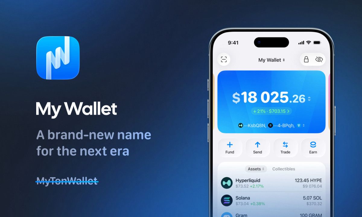 MyTonWallet zmienia nazwę na My Wallet po rozszerzeniu na 11 blockchainów