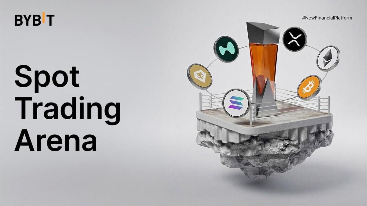 Bybit lança Spot Trading Arena para BTC, ETH, SOL, HYPE e mais, com prêmio total de 200.000 USDT