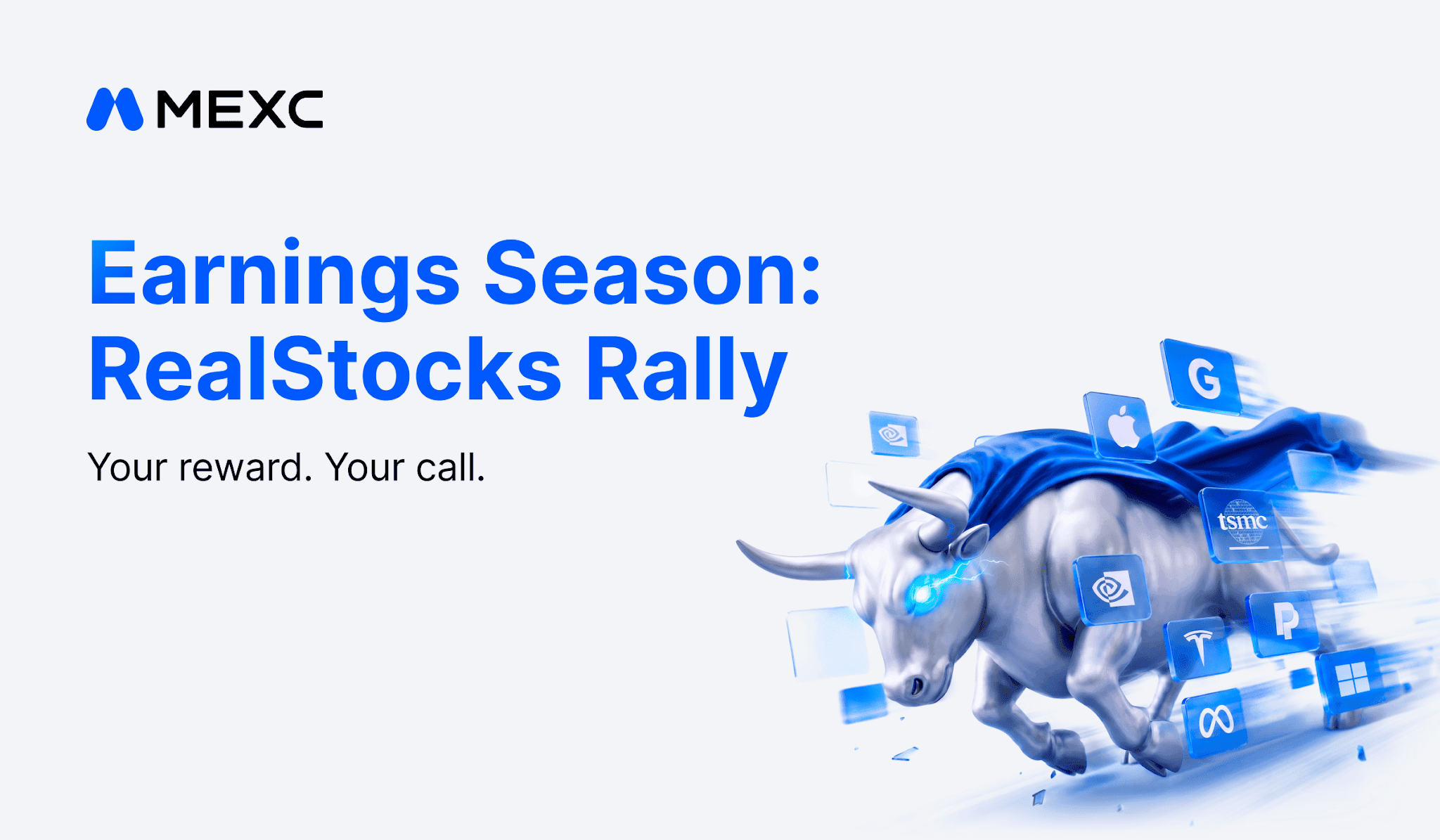 منصة MEXC تطلق حملة «انتعاش موسم الأرباح لمنتج RealStocks» بجائزة إجمالية قدرها 1,000,000 دولار
