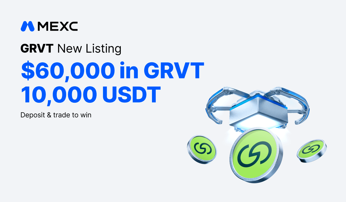 MEXC quota Grvt (GRVT) con Airdrop+ da 60.000 $ in GRVT e 10.000 USDT in premi
