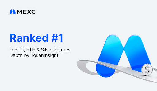 TokenInsight Temmuz Likidite Raporuna göre BTC, ETH ve gümüş vadeli işlem derinliğinde MEXC birinci sırada
